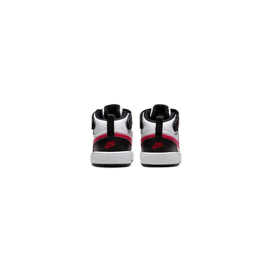 Детские кроссовки Nike Court Borough Mid 2 (TDV) CD7784-110, Белый — фото 4