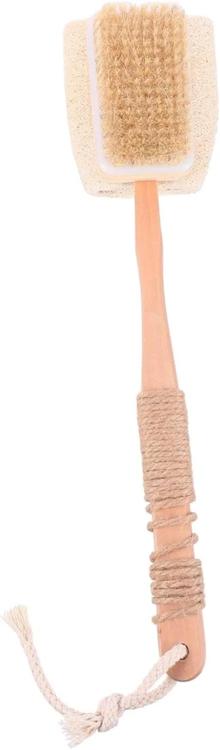 Щетка для тела с люфой, FOMIYES, набор 2 шт, 41x9.8x4.5 см
