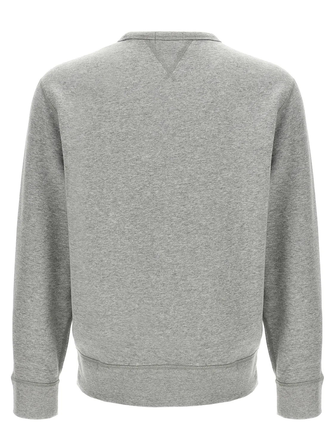 Мужской свитшот с вышитым логотипом RL Polo Ralph Lauren, Gray — фото 2