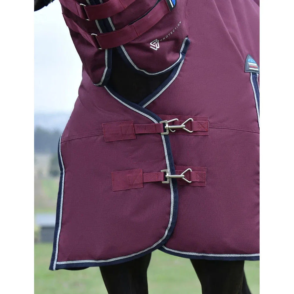 Детская хлопковая футболка с длинным рукавом LEVERET, Heather Navy Weatherbeeta — фото 3