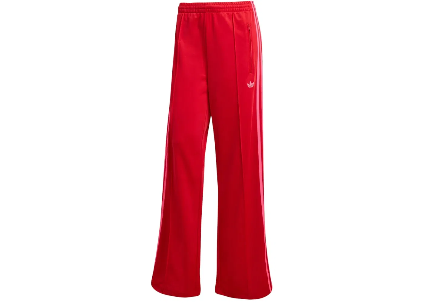 Женские спортивные штаны свободного кроя Firebird Loose Track Pant Adidas, Better Scarlet/Lucid Pink