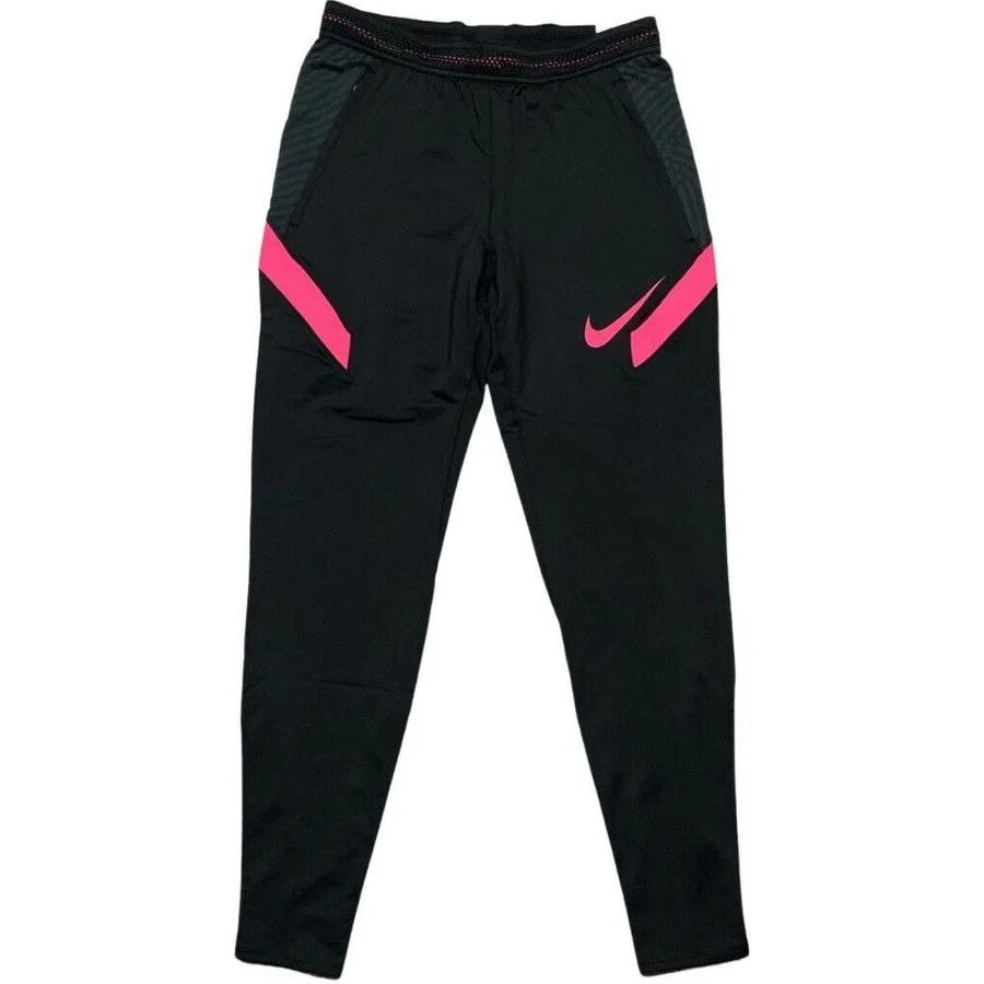 Штаны спортивные Nike Dri-FIT Strike Football Black Pink, Розовый