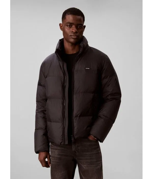 Мужская зимняя куртка из нейлона Calvin Klein, черный