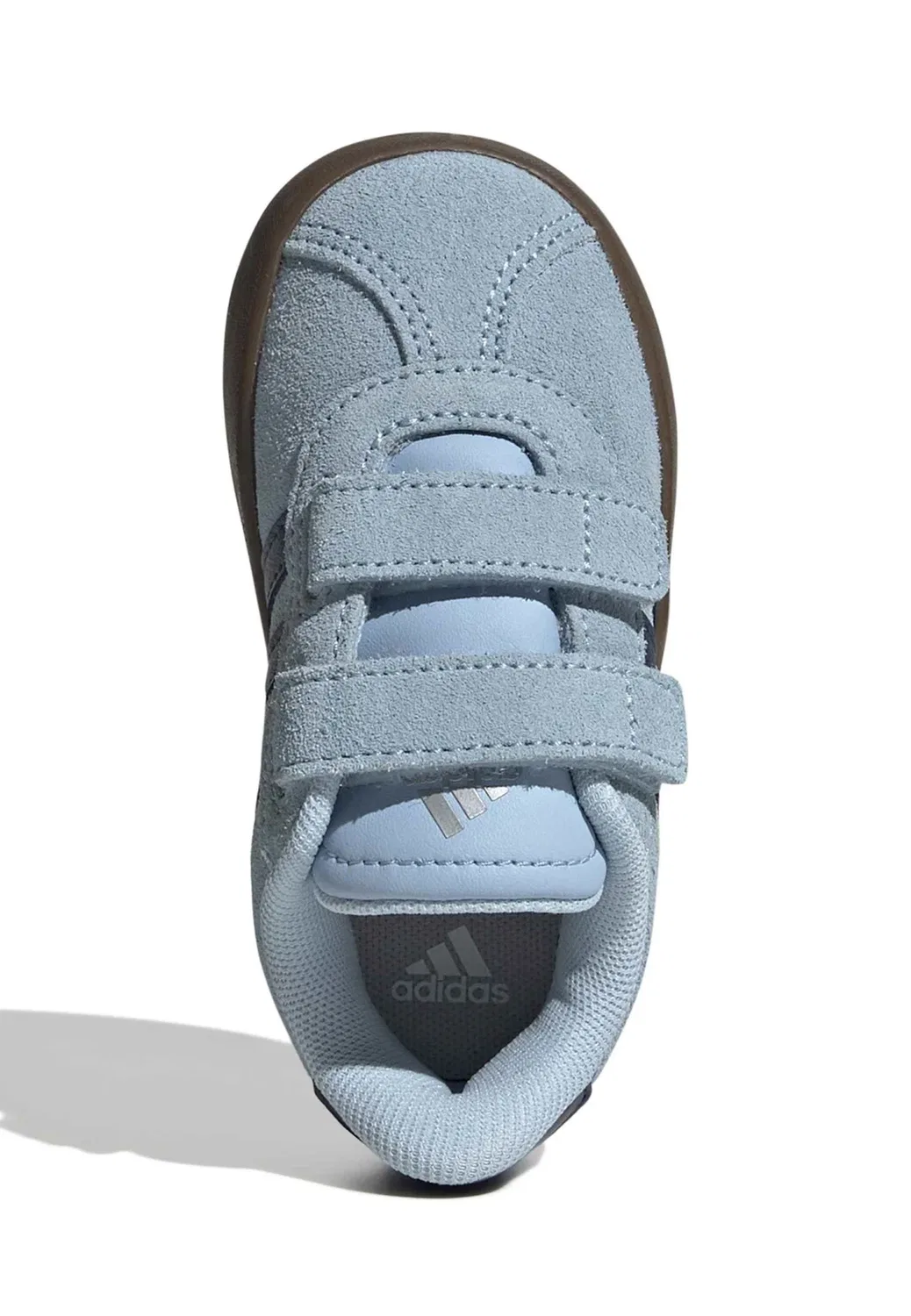 Vl court 3.0 cf i - тренировочные кроссовки Adidas Performance, Clear Sky Night Indigo Gum — фото 3
