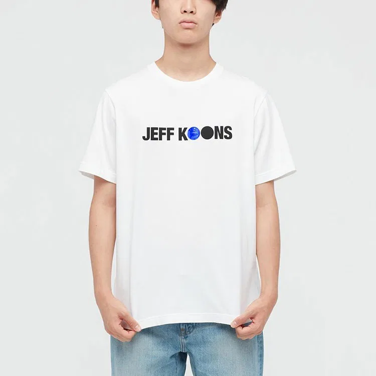 Футболка с принтом Jeff Koons Ut, UNIQLO, White — фото 4