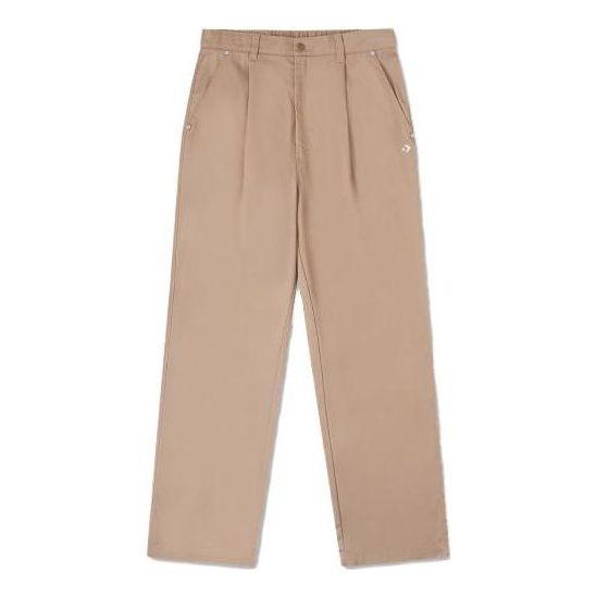 

Брюки logo skate straight pants 'tan' Converse, бежевый