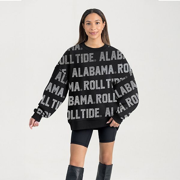 

Женский черный свитшот Alabama Crimson Tide Hype Era Gameday Couture