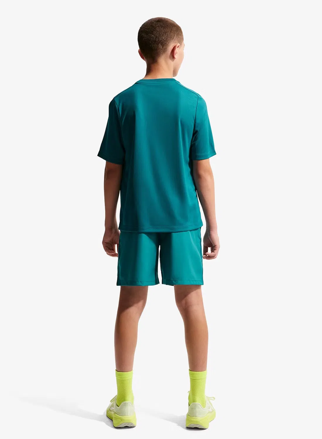 Футболка с влагоотводящей тканью Nike, ярко-зеленый — фото 2