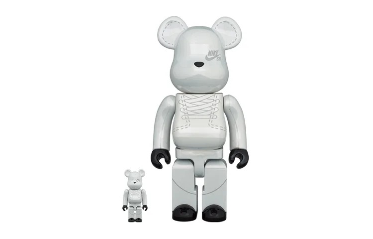 

Виниловая фигурка Be@rbrick X Nike SB 2020, 30 см + 7 см