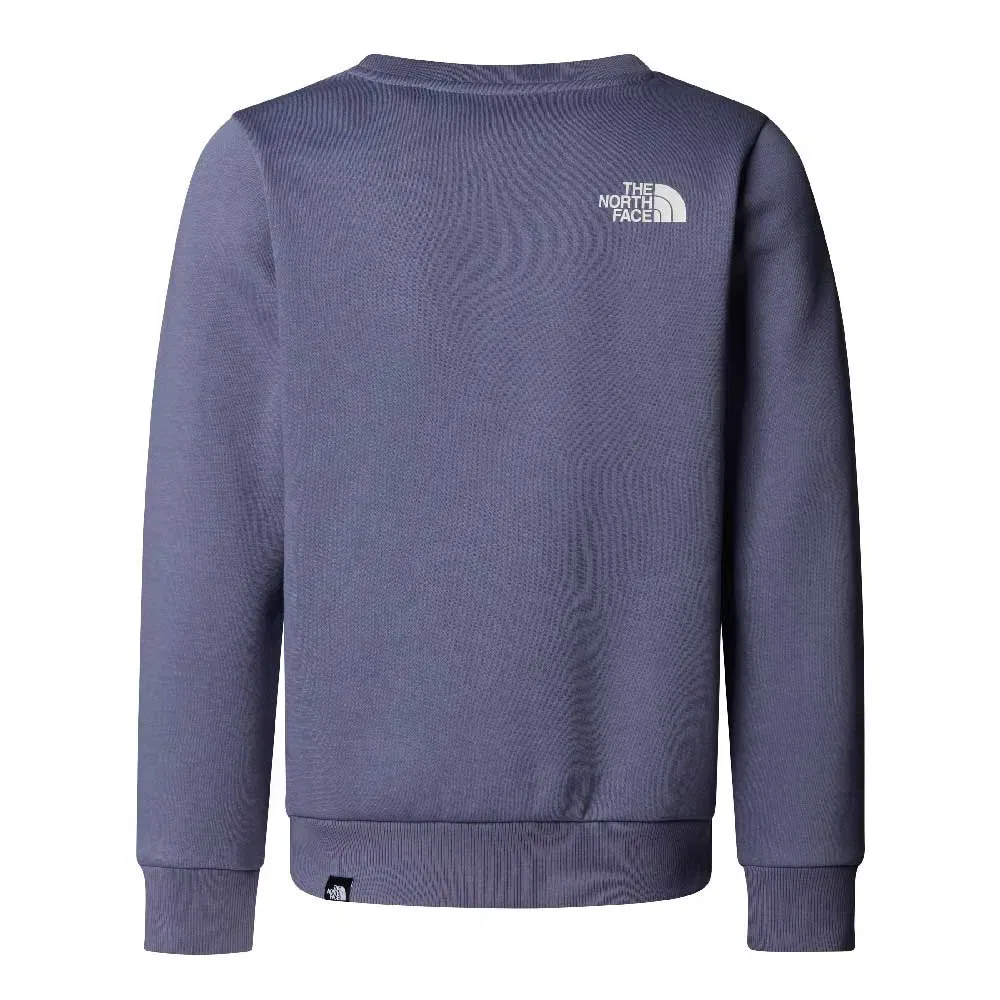 Детский свитшот для девочек Simple Dome The north face, Purple — фото 3