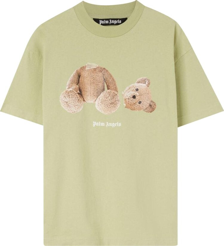 

Футболка Palm Angels PA Bear Classic Tee 'Mint/Brown', коричневый