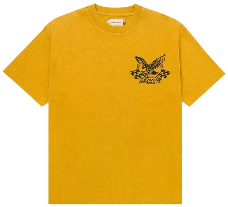 

Футболка Honor The Gift Vintage Oil Tee 'Yellow', желтый
