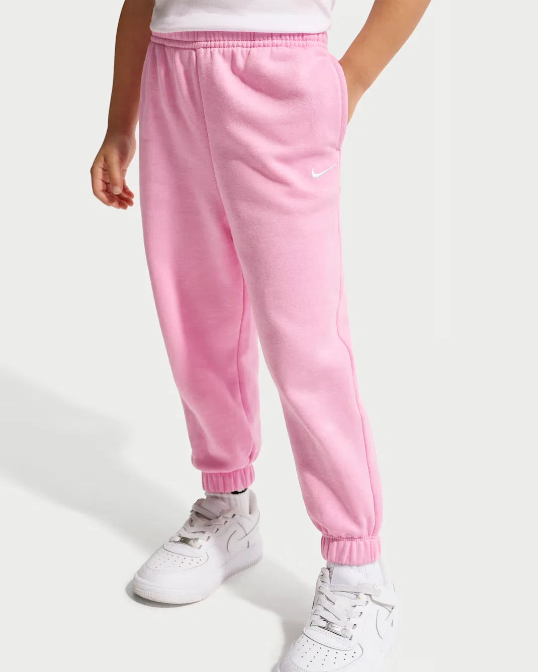 Свободные флисовые штаны для малышей Toddler Studio Nike Sportswear, Pink Rise — фото 2