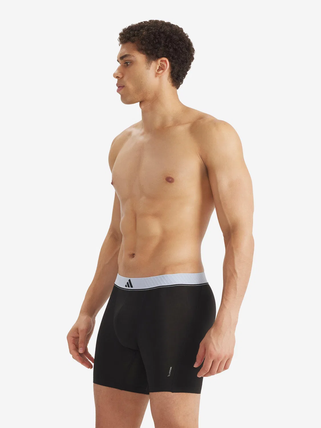 Мужские классические боксеры Active Micro Flex Adidas, Schwarz — фото 4