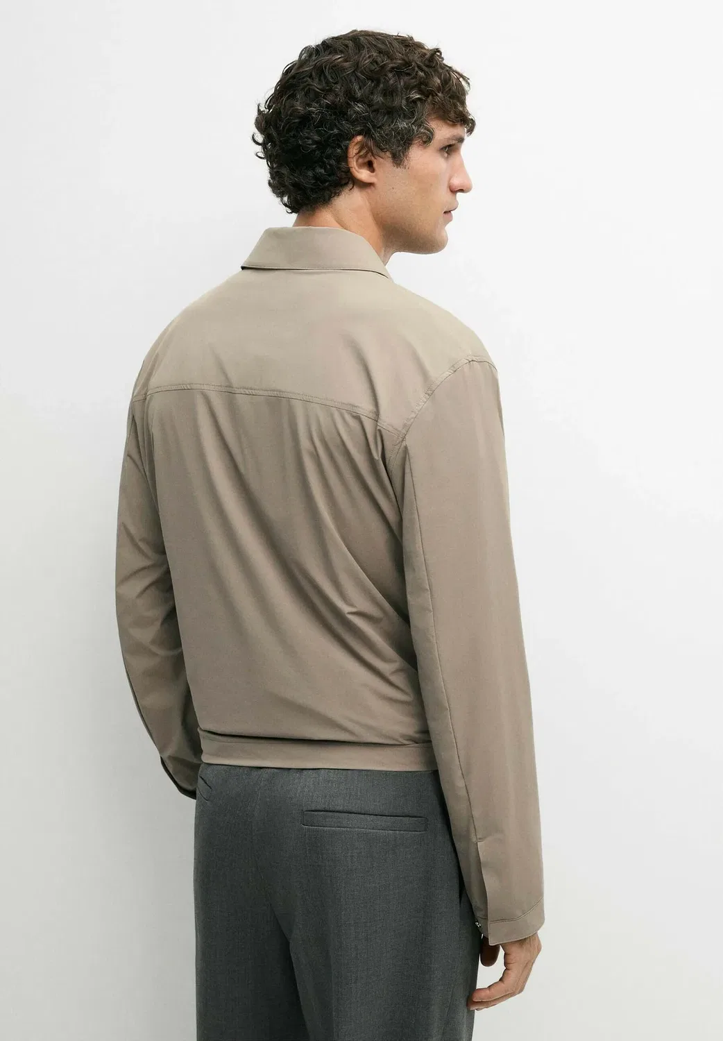 Легкая куртка Massimo Dutti, Ochre — фото 3