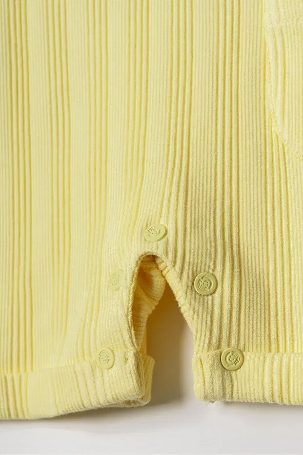 Детский комбинезон для девочек с рисунком Hafy Baby, Yellow — фото 3