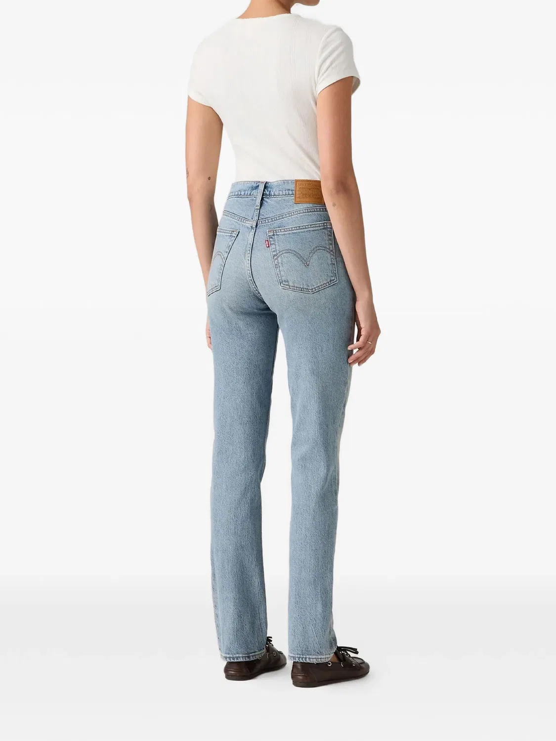 Джинсы Wedgie Slim синие Levi's, синий — фото 2