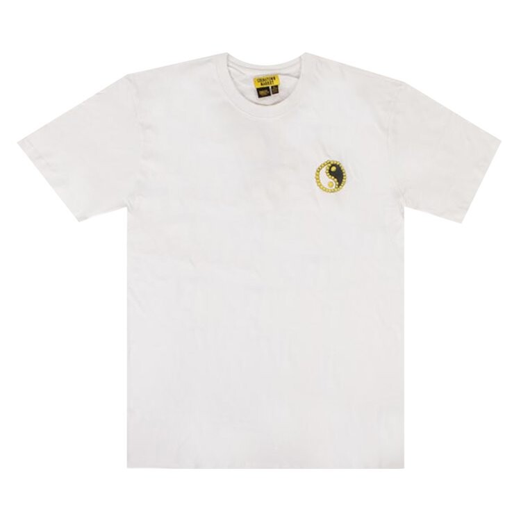 

Футболка Chinatown Market Smiley Peace T-Shirt 'White', белый