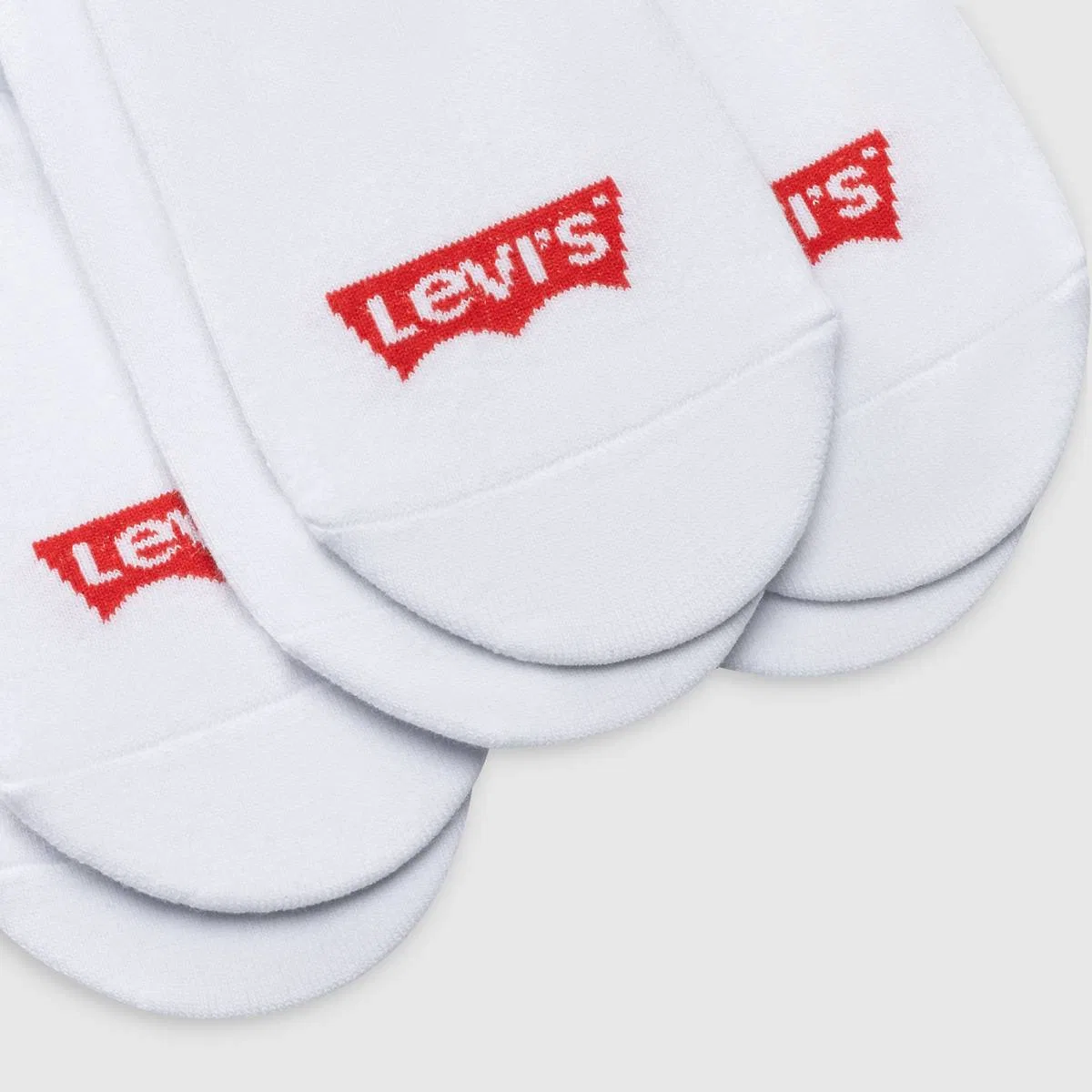 Высокие носки (3 шт.) Levi's, White — фото 3