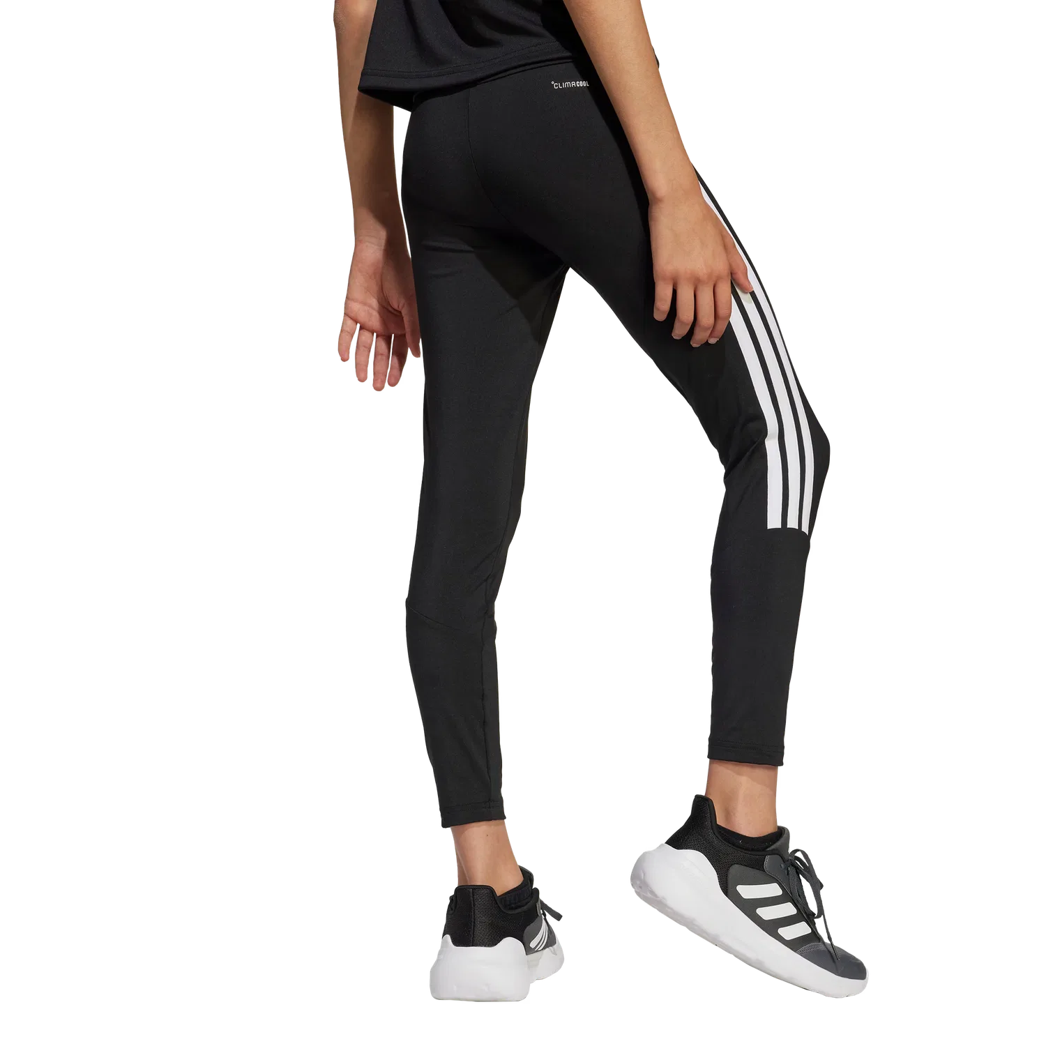 Леггинсы для фитнеса Adidas, черный — фото 3