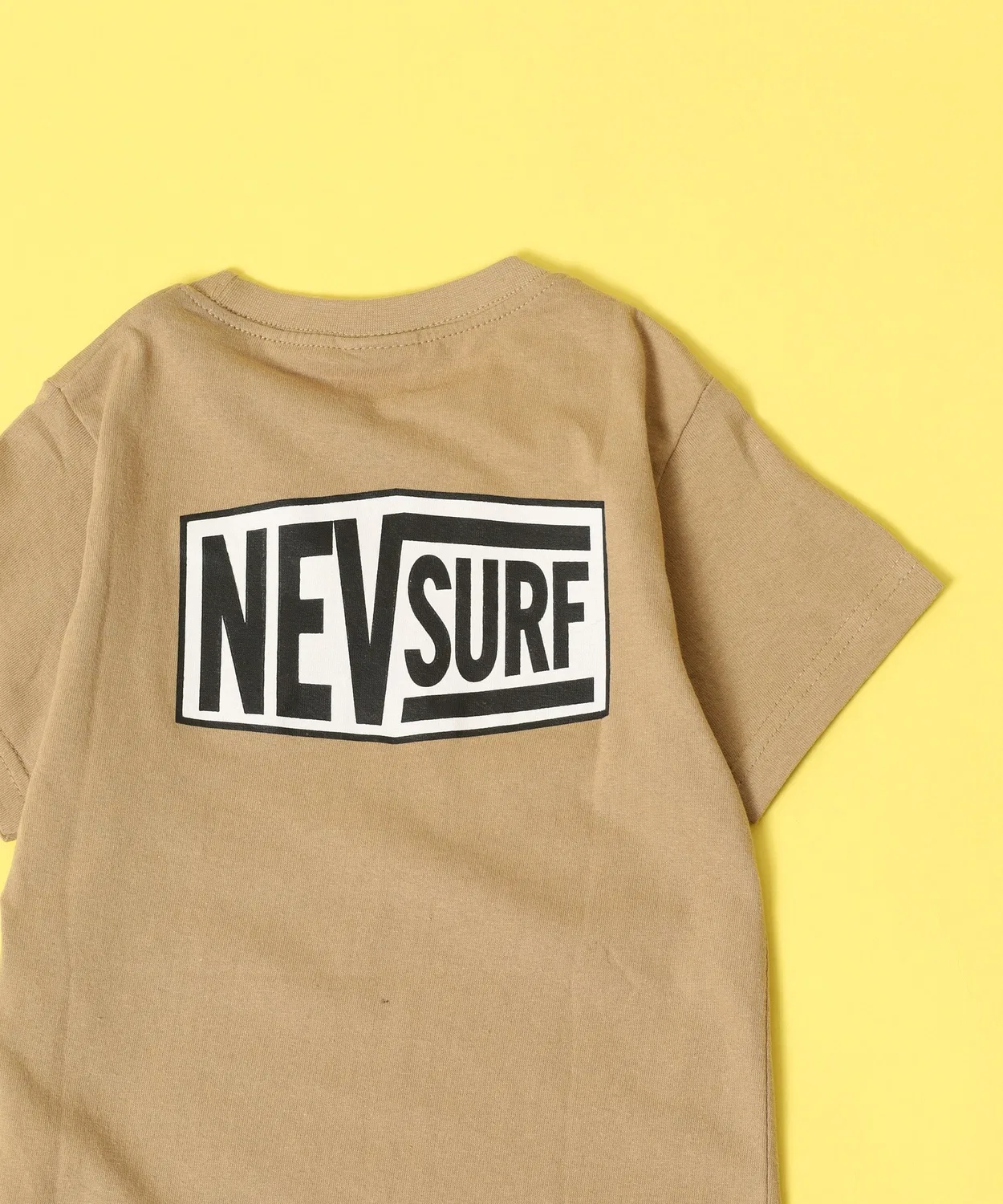 Детская футболка с принтом NEVSURF FUNALIVE, Beige