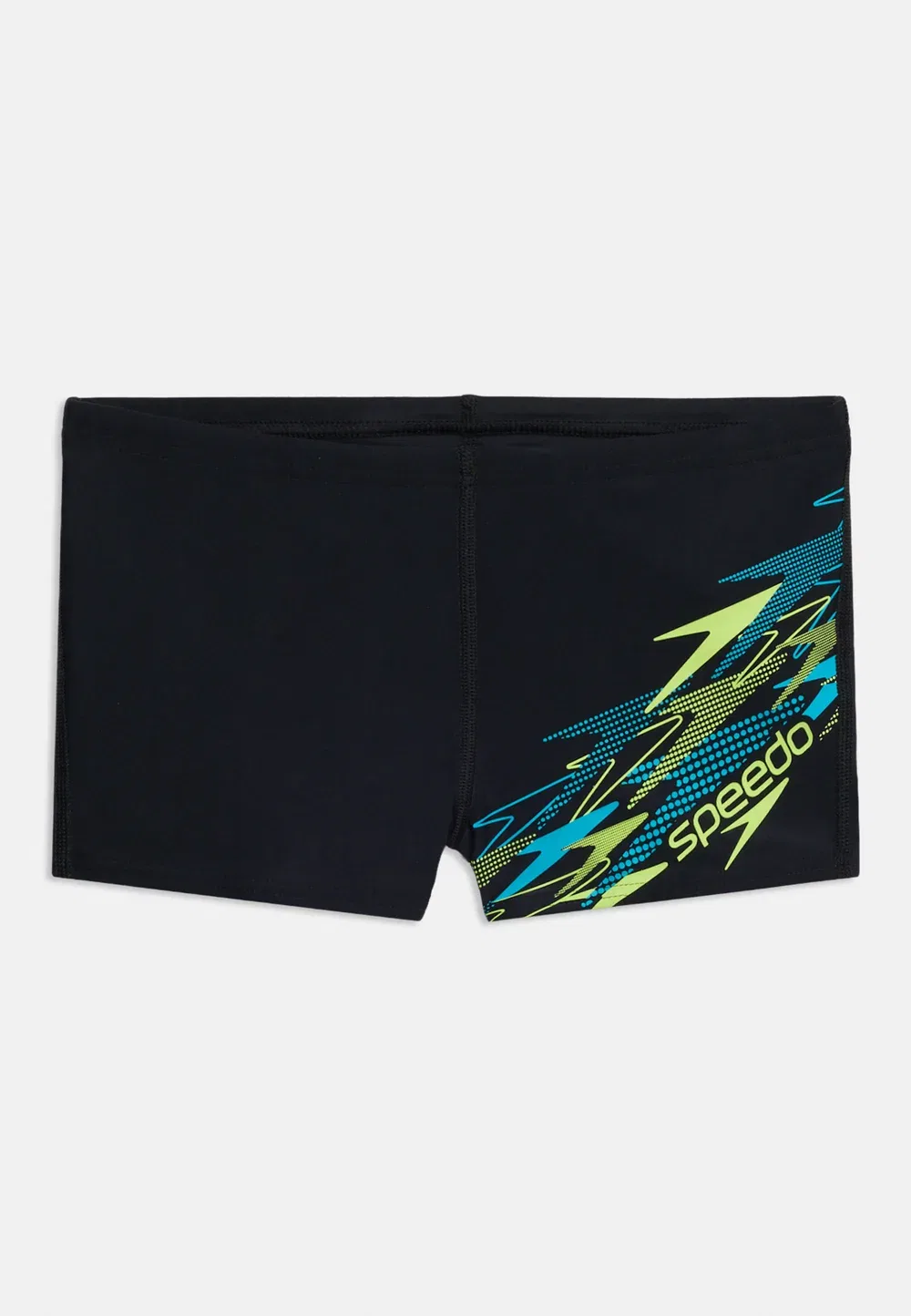Плавки-Шорты с логотипом Medley Speedo, Anthracite/Citrus Green