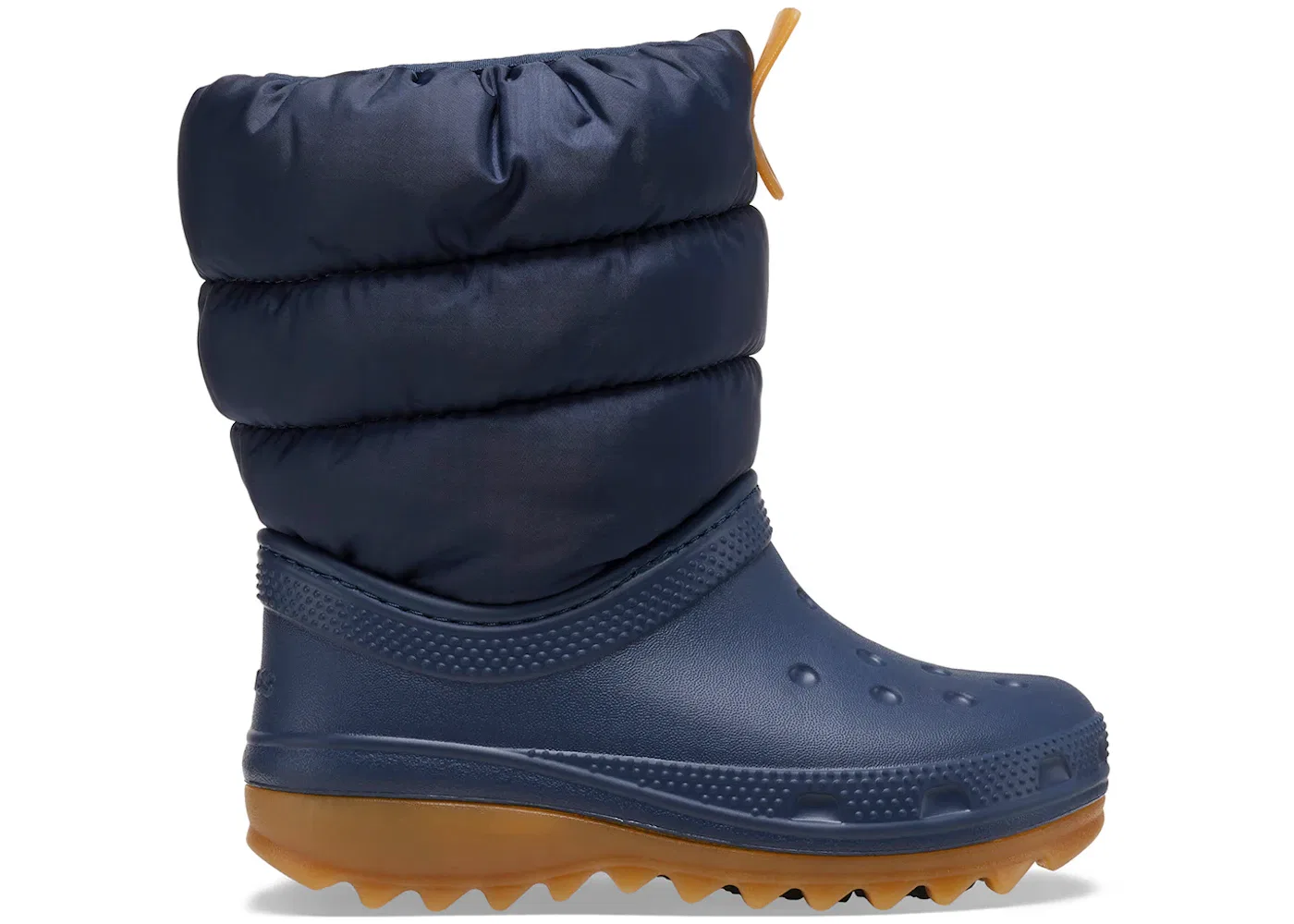 Детские ботинки утепленные Classic Neo Puff Boot Crocs, Navy/Gum