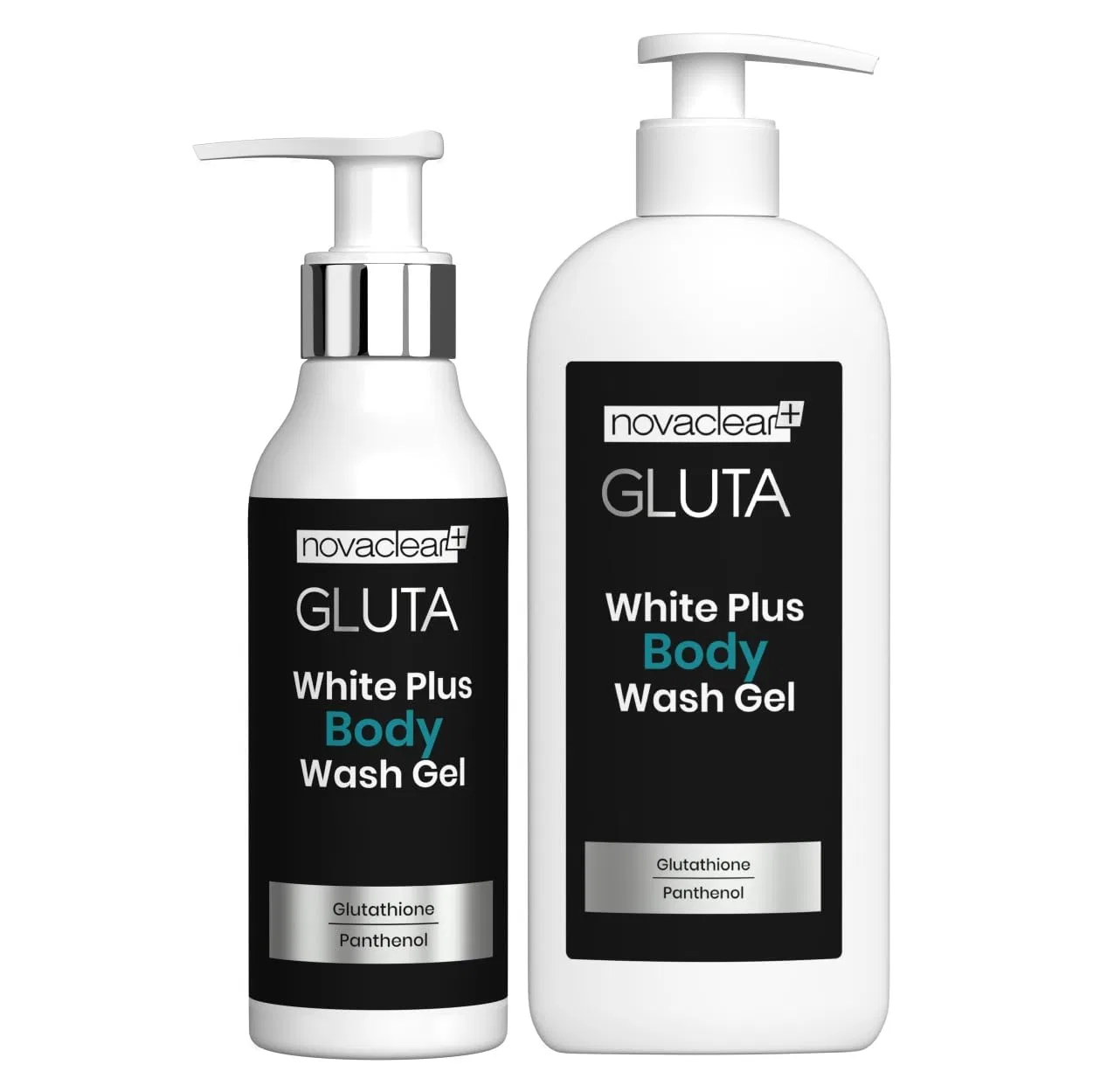 Гель для душа Gluta White Plus, Novaclear, 250 г, 200 мл