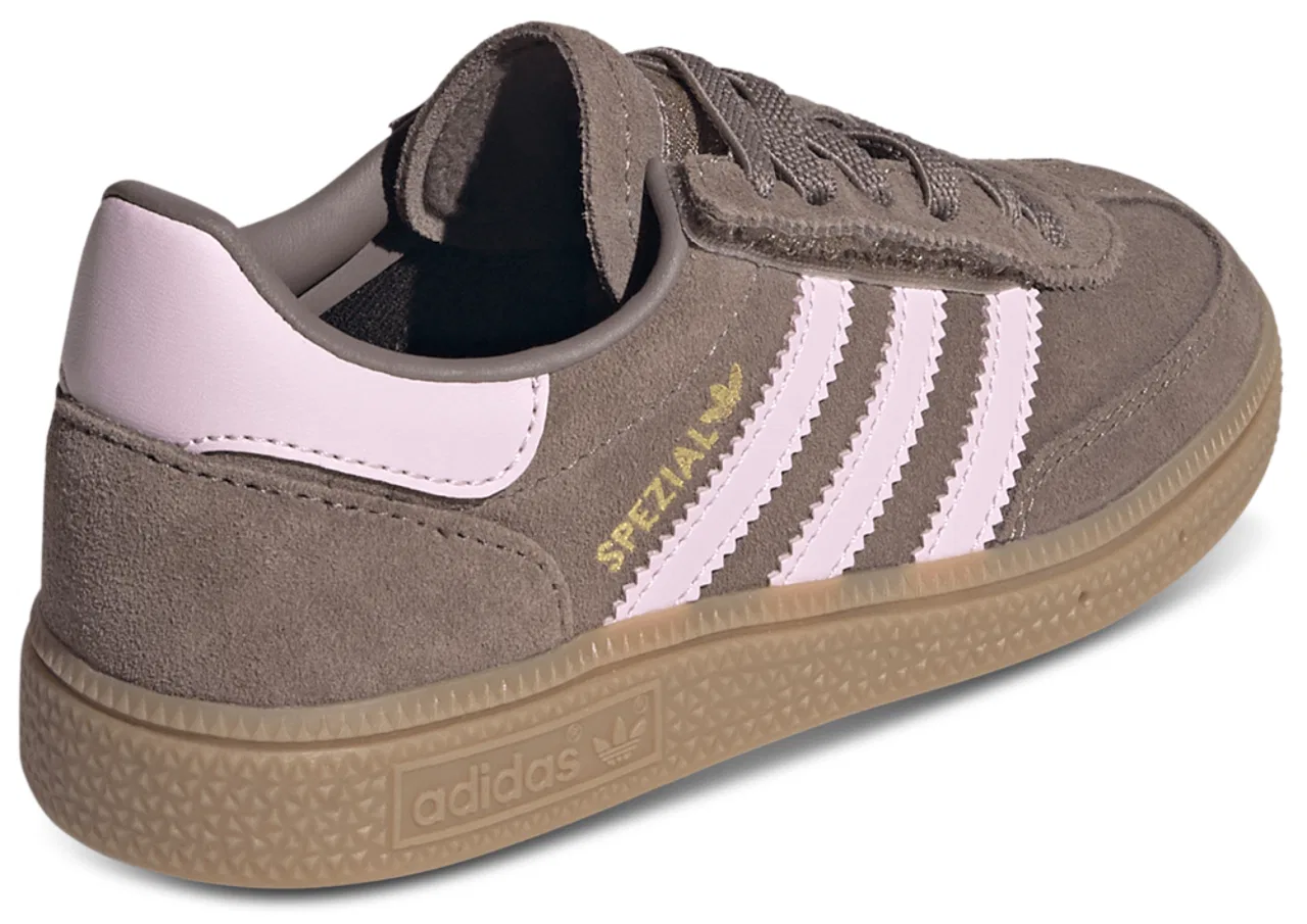 Детские кроссовки Handball Spezial Adidas, коричневый/розовый — фото 3