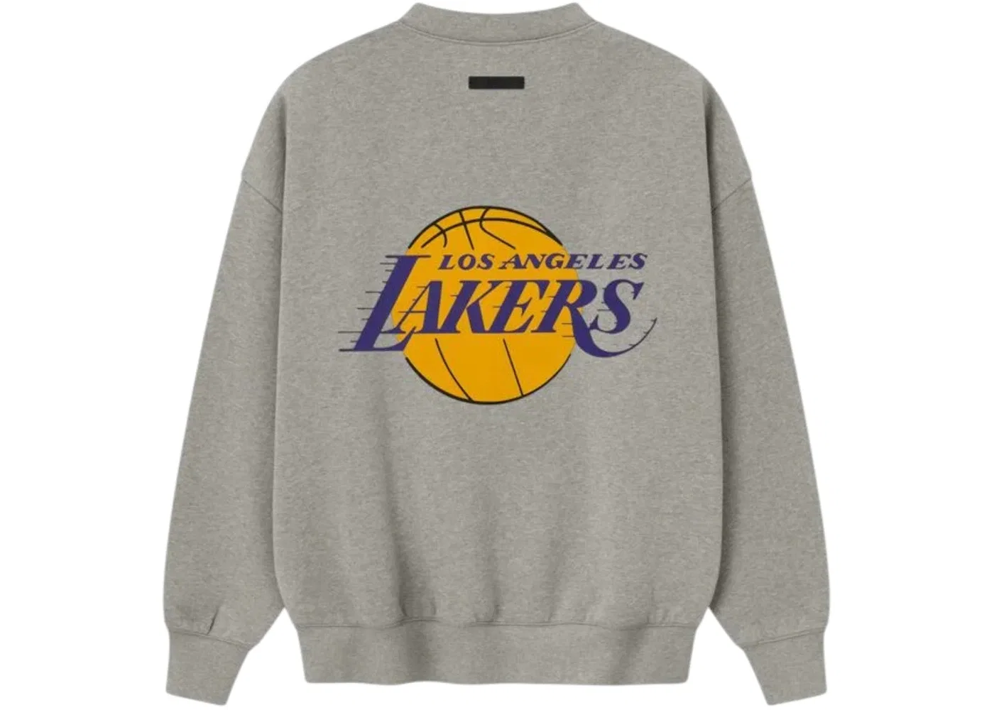 Мужской свитшот с длинным рукавом Crewneck Fear of God, Concrete Heather — фото 2