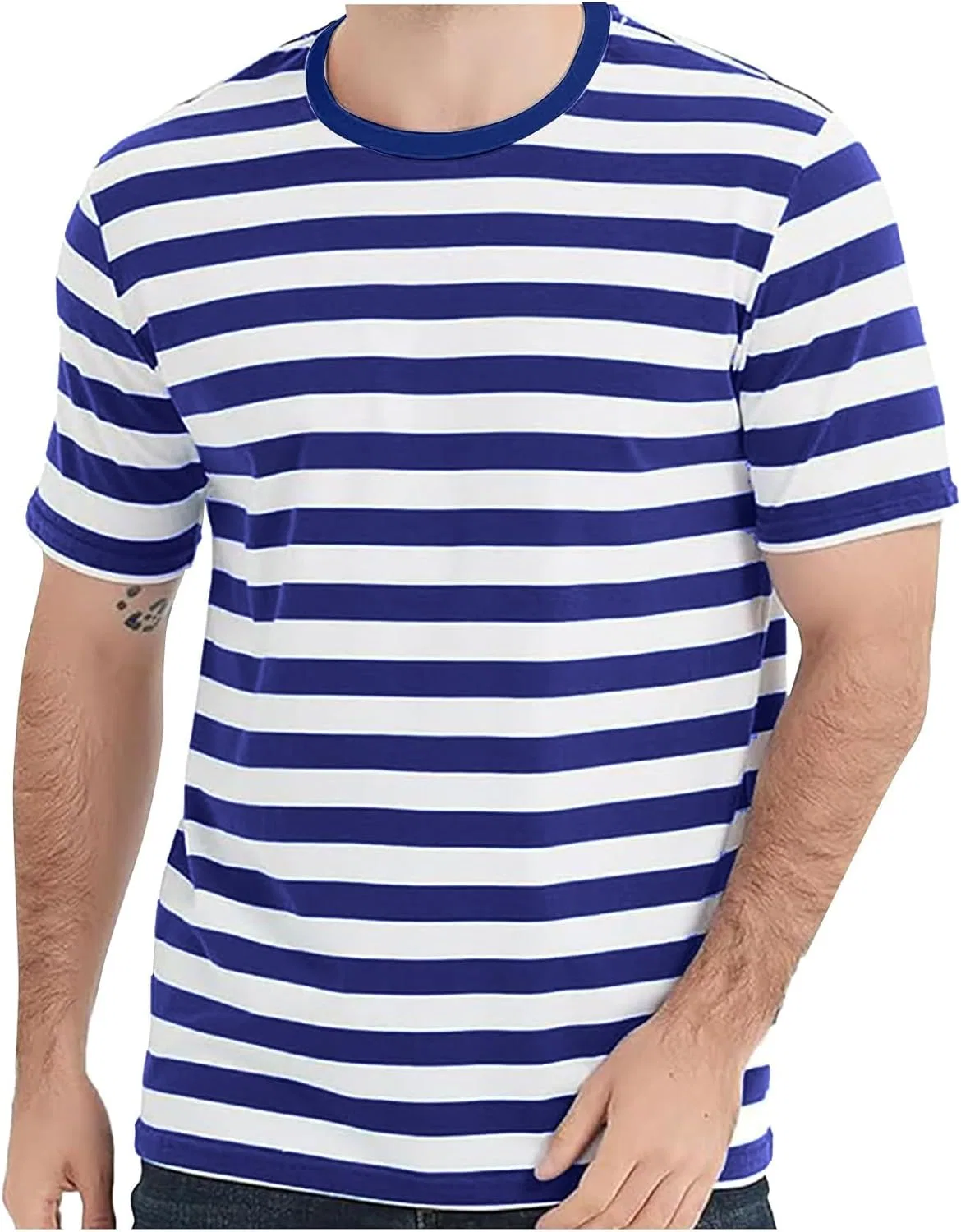 Мужская повседневная рубашка с длинным рукавом Generic, Dark Blue