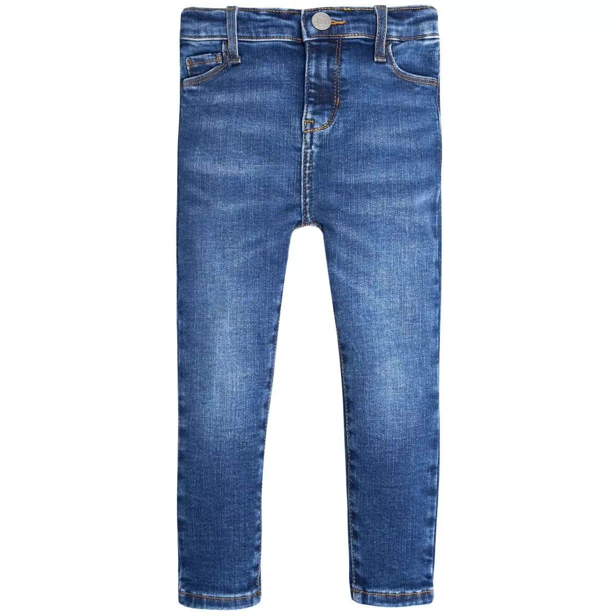 Детские джеггинсы для девочек с регулируемым поясом Gerber, Blue