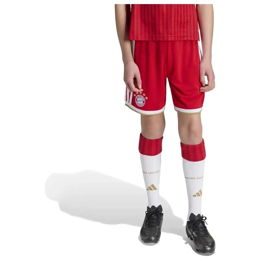 Детские шорты с технологией Climacool FC Bayern Model adidas, Красный — фото 2