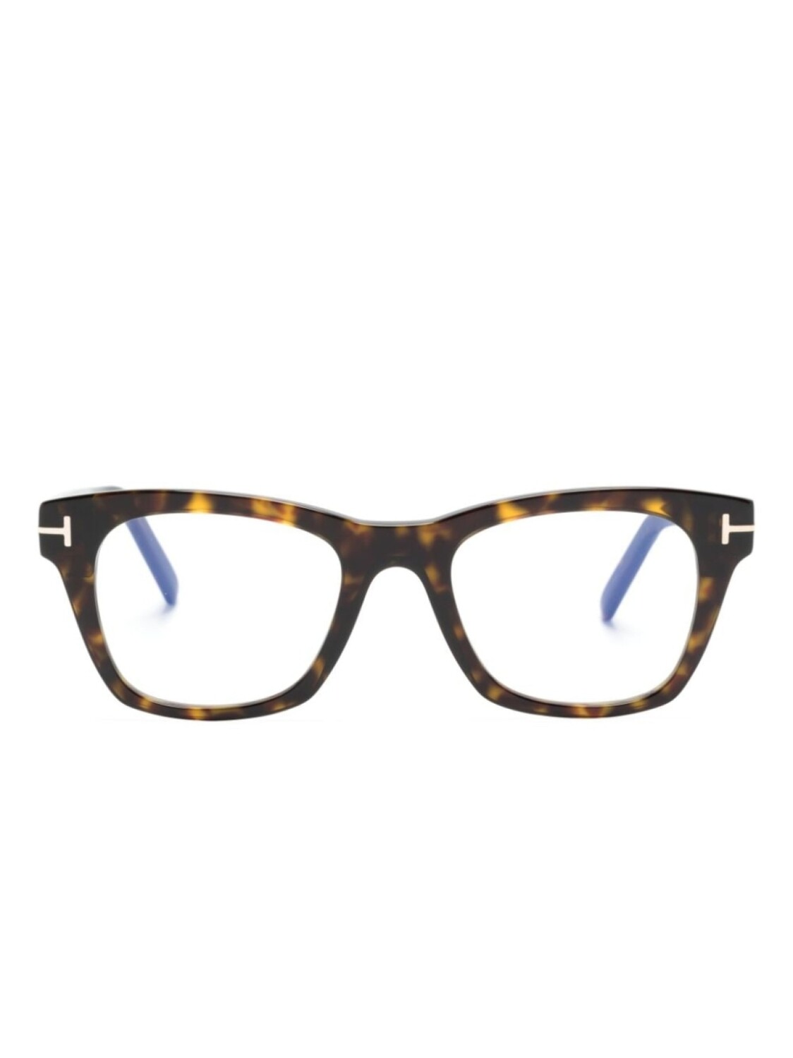

TOM FORD Eyewear очки в квадратной оправе черепаховой расцветки, коричневый