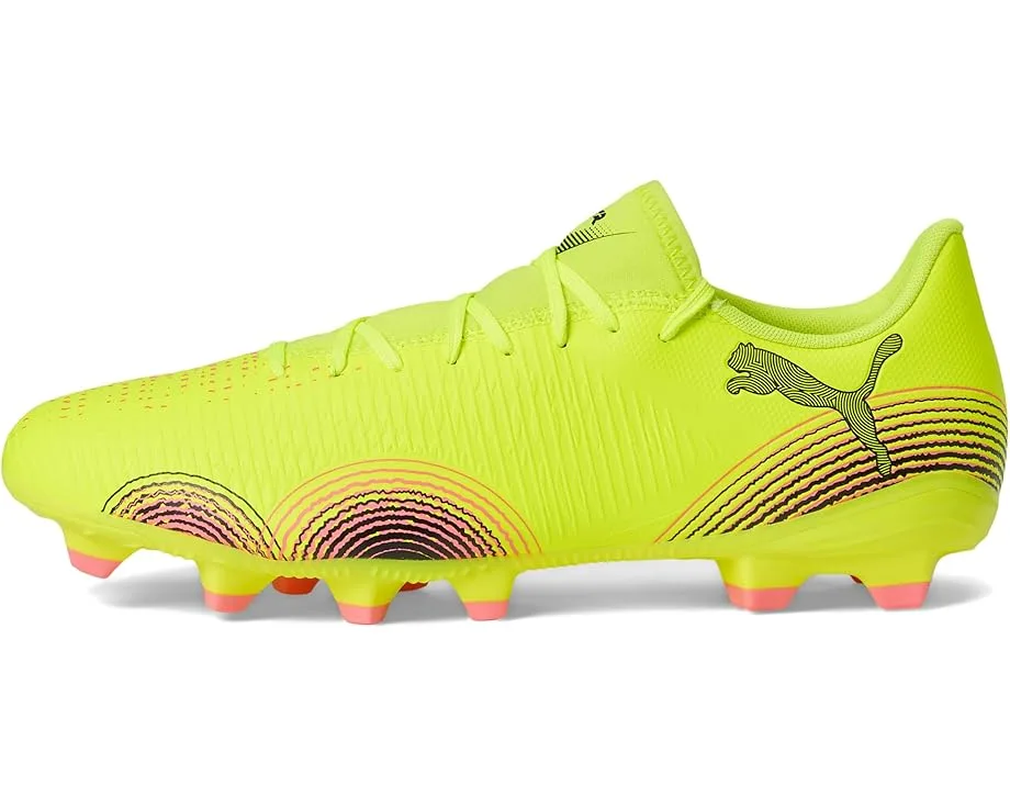 Кроссовки PUMA Future 8 Play Firm, Artificial Ground Soccer Cleats, Yellow Alert-Puma Black-Sun Struck — фото 4