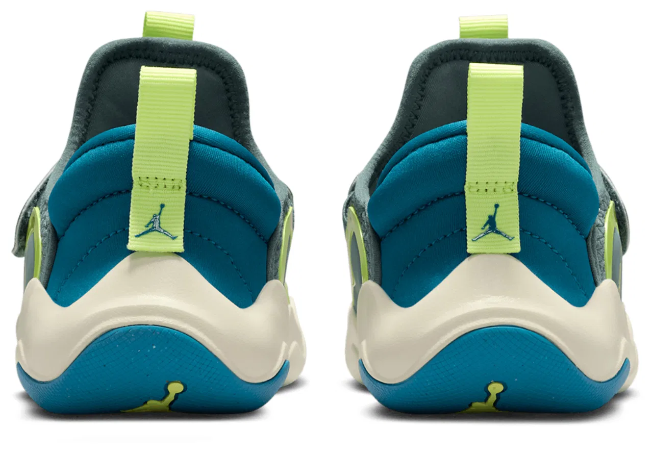 Кроссовки для мальчиков Jordan 23/7.2 Easyon, цвет Hasta/Green Abyss/Lt Lemon Twist — фото 3