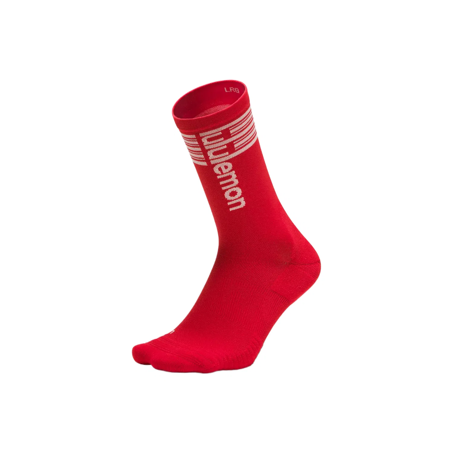 Детские носки с логотипом Lululemon, 1 пара, Цвет Oxford Red