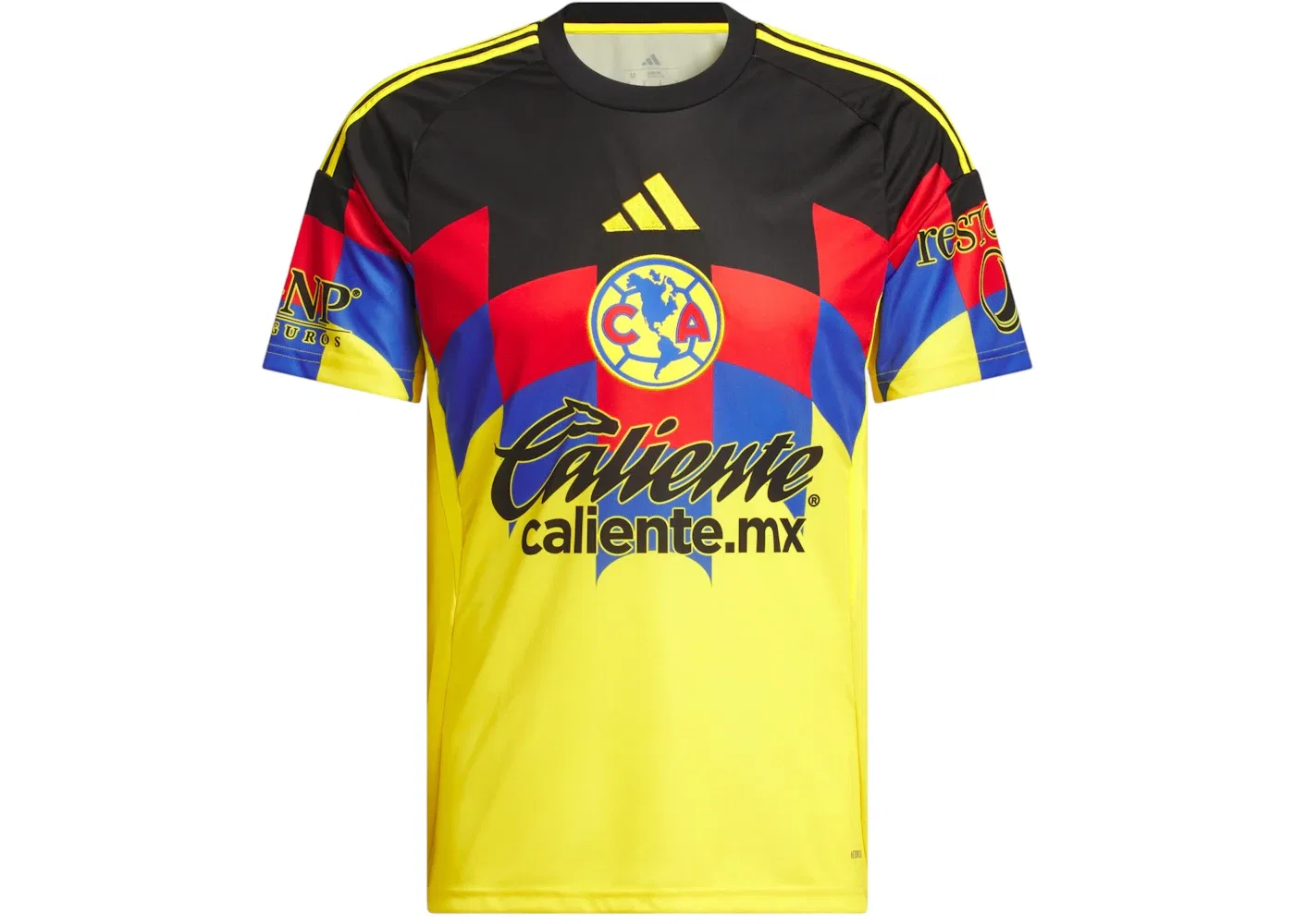 Мужская футболка с длинным рукавом Adidas Club America 2025/2026 Home Jersey, Yellow