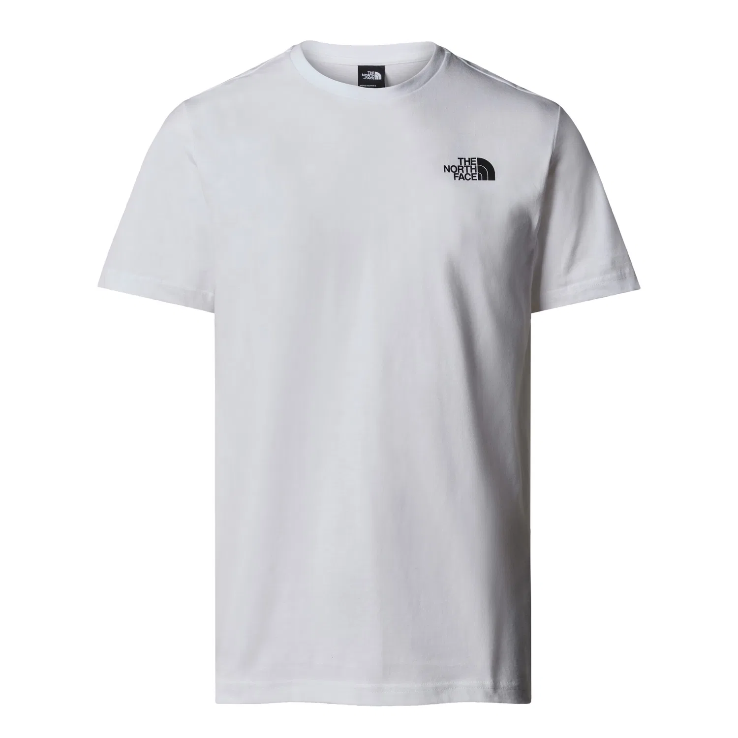 Детская хлопковая футболка с круглым вырезом The North Face, White — фото 4