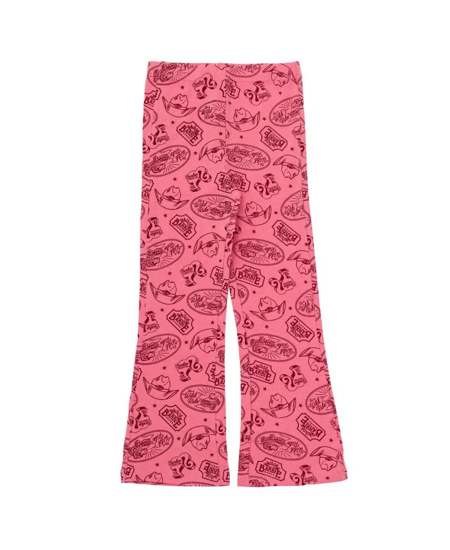 Комплект из футерованного худи и леггинсов Barbie, Ivory Sunset Pink — фото 3