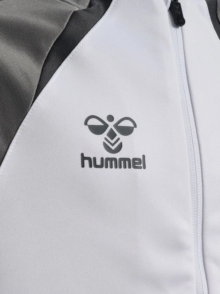 Детская тренировочная куртка на молнии Lead 2.0 Track Zip Jacket Hummel, белый — фото 2