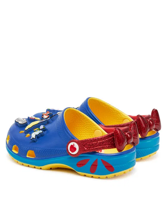 Шлепанцы Snow White Classic Clog K Crocs, синий — фото 3