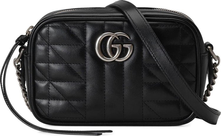 

Сумка Gucci GG Marmont Mini Shoulder Bag Black, черный