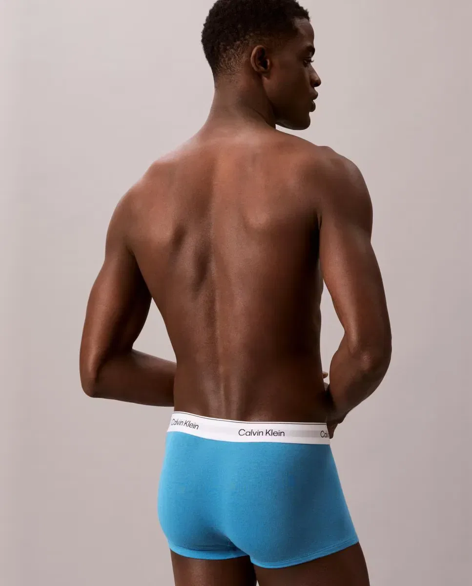 Мужские боксеры с принтом Icon Cotton Stretch Calvin Klein, Multicolor — фото 3