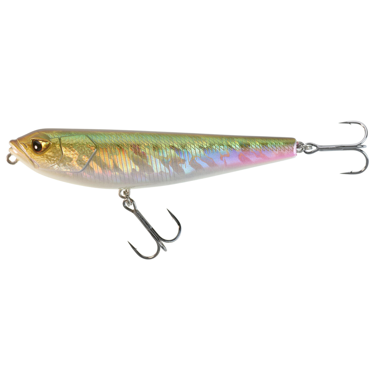 

Воблер Stickbait WXM STK 100 F зеленая спинка CAPERLAN, зеленый