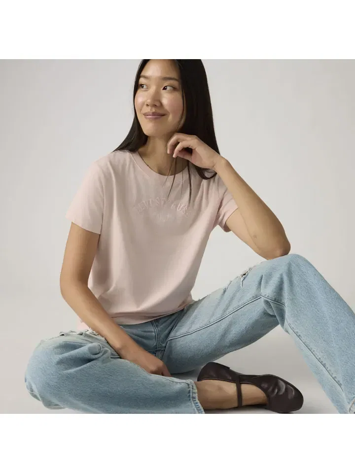 Женская футболка Favorite Levi's, Pink — фото 4