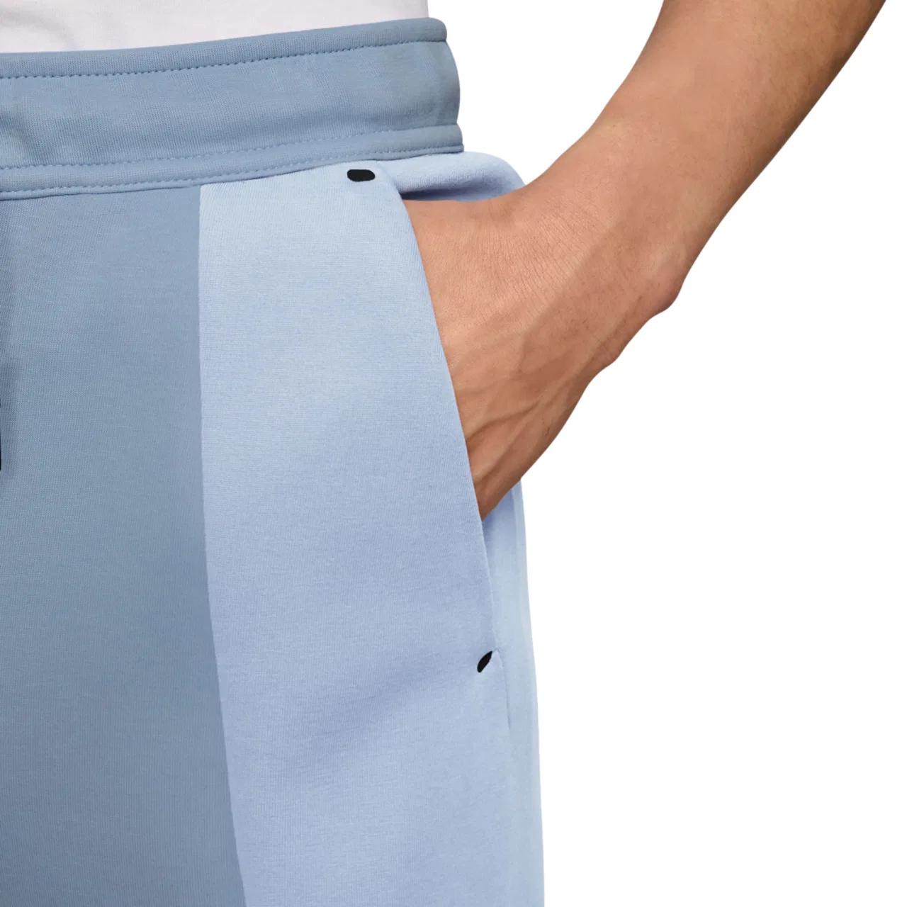 Мужские брюки Tech Fleece Pro Cb Open Hem Nike, цвет Blue/Gray/Black — фото 3