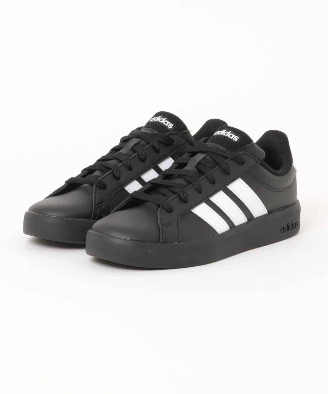Детские кроссовки с низким профилем GRANDCOURT 3.0J Adidas, Black