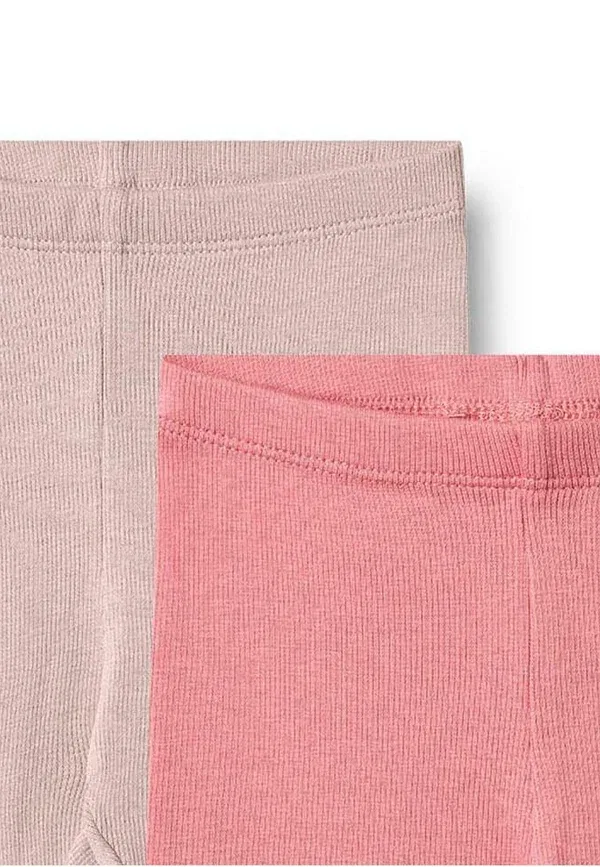 Комплект из 2 пар брюк хлопок, модал, эластан Wheat, pink lilac, розовый/сиреневый — фото 3