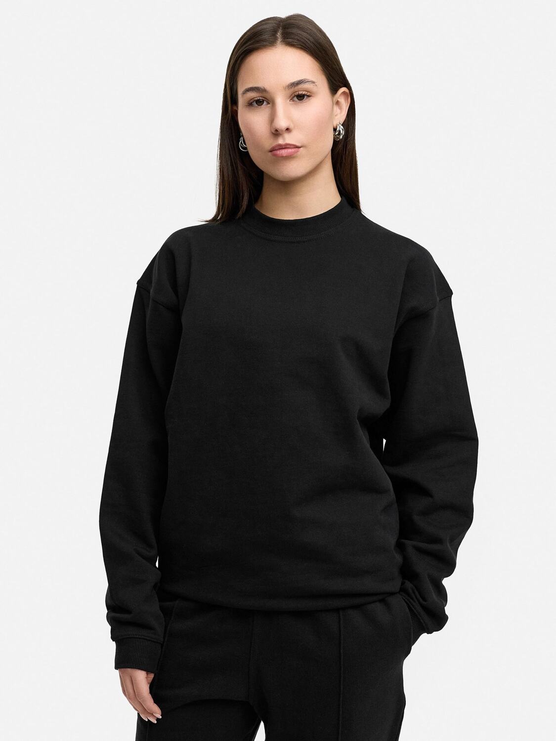 

Daily Cotton Свитшот 'DCSORIA' в черном дениме